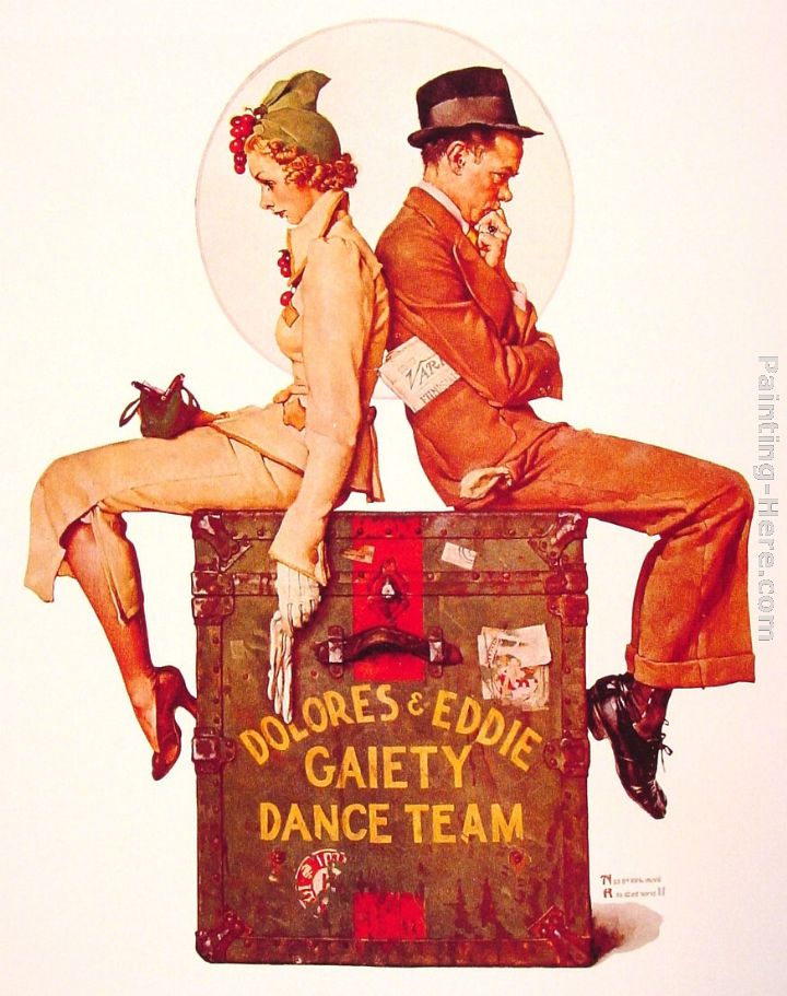 Norman Rockwell Gaiety Dance Team